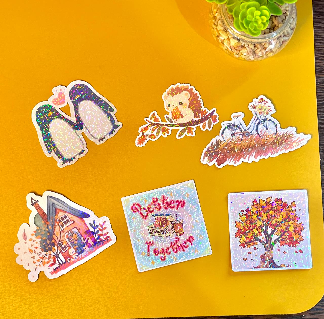 Holographic Die Cut Stickers