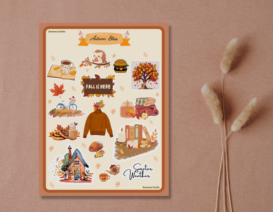 Autumn Bliss Sticker Sheet