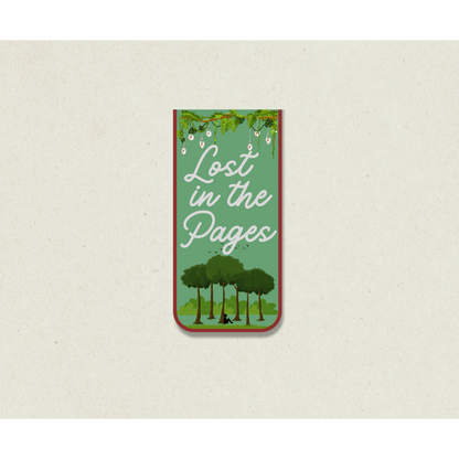 Lost In Pages Magnetic Bookmark