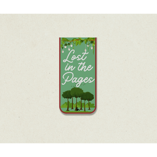 Lost In Pages Magnetic Bookmark