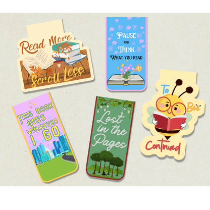 Magnetic Bookmarks 5 PCS