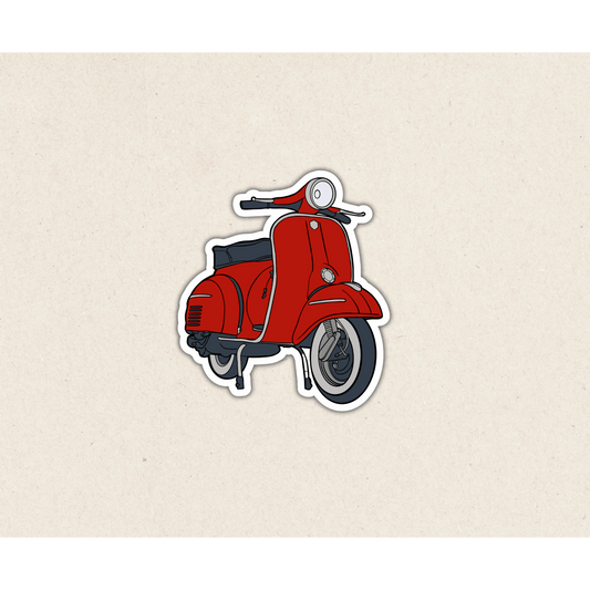 Scooter|Die Cut Stickers