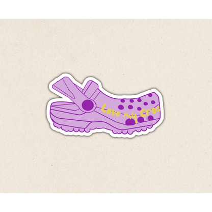 Love My Croc|Die Cut Sticker